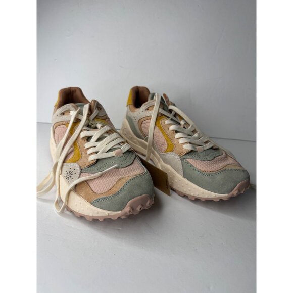 NEW Flower Mountain Sneakers Leather US 8 EU 39 UK 5.5 - Picture 2 of 9